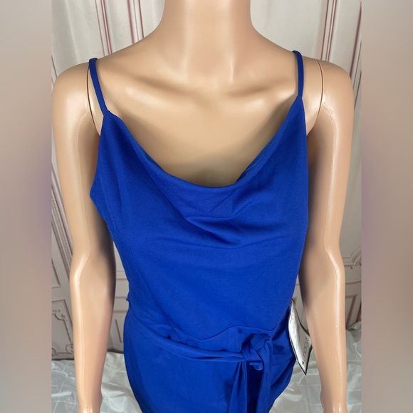 Emerald Sundae Juniors' Tie-Waist Bodycon Dress MSRP $49 Size LARGE - Picture 6 of 16